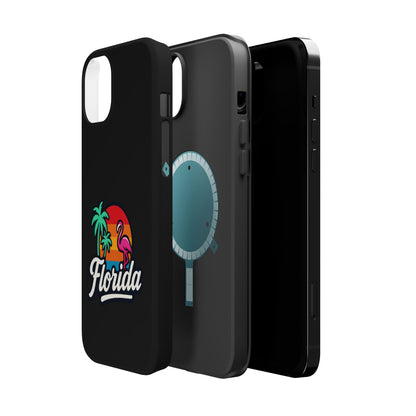 Florida Sunset Palm - Magnetic Phone Case