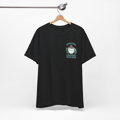 Cute Coffee Lover T-Shirt, Brew-tiful Mornings Start Here Tee, Perfect for Baristas, Gift for Coffee Enthusiasts, Cozy Everyday Wear