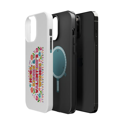 Hugs, Kisses & Valentine’s Wishes - Magnetic Phone Case