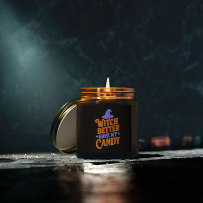 Halloween Scented Candles, Witch Better Have My Candy, Fall Decor, Spooky Gifts, Aromatherapy Candles, Cozy Home Fragrance