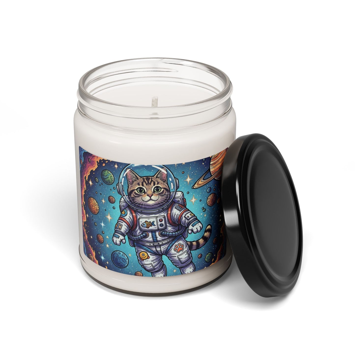 Astronaut Cat - Scented Candle