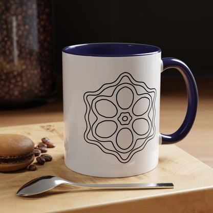 Elegant Floral Accent Coffee Mug, Perfect for Home, Office, Gifts, Birthdays, Inspirational Quotes, Tea Lovers