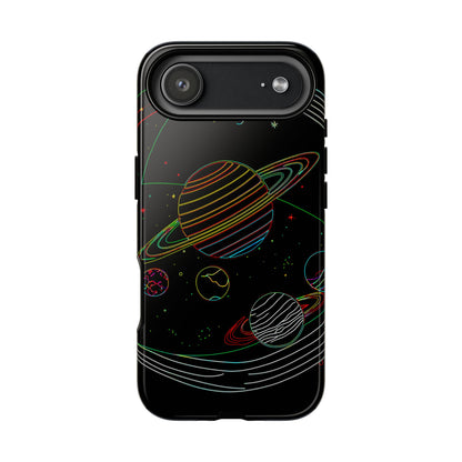 Galactic Tough Phone Case, Starry Space Protection, Unique Gift for Astronomers, Celestial Accessories, Trendy Space Lovers