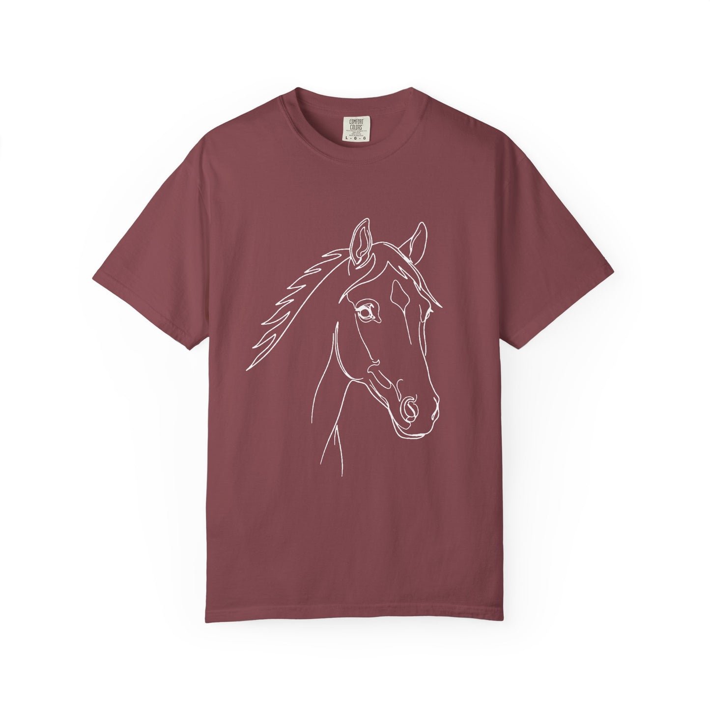 Horse Portrait Sketch - T-Shirt