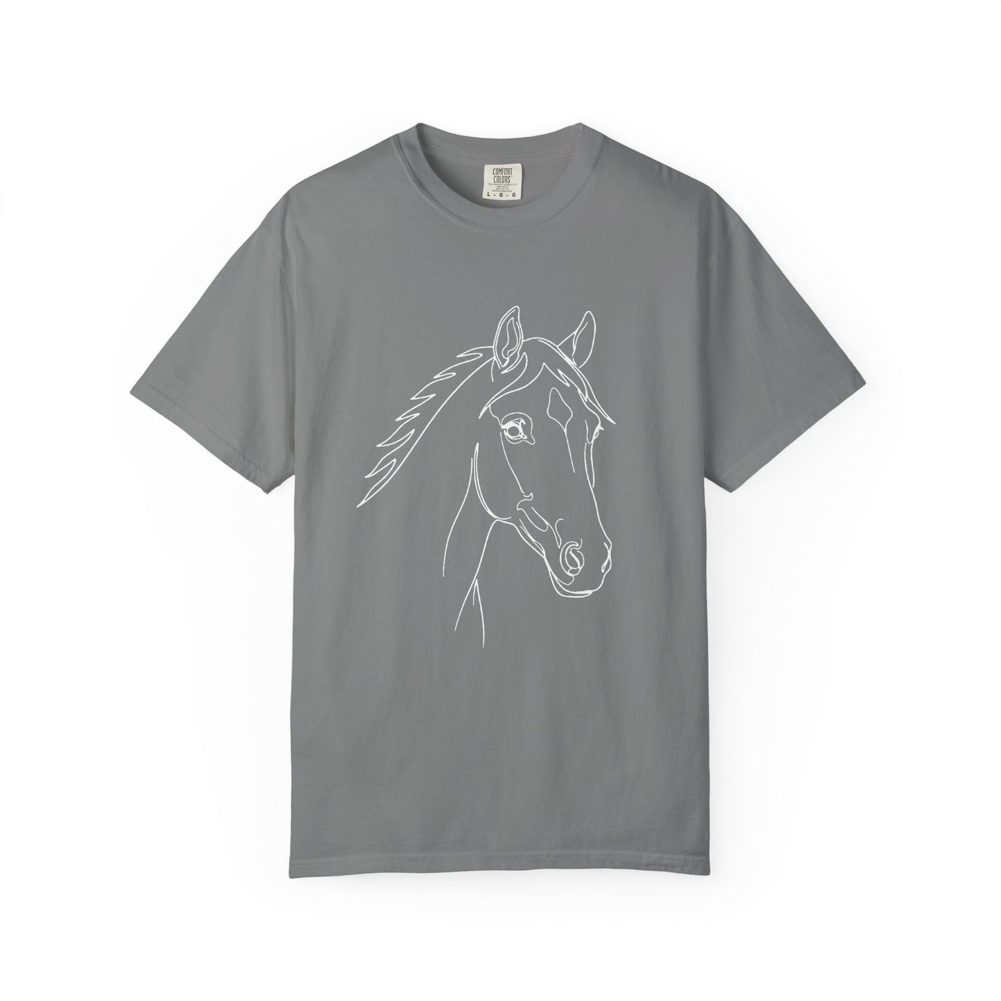 Horse Portrait Sketch - T‑Shirt