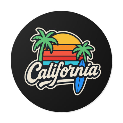 California Surf Vibes - Sticker