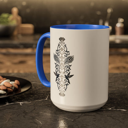 Hummingbird Soulmates - Colorful Mug
