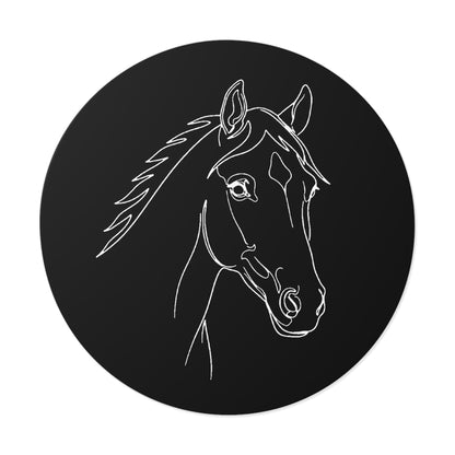 Horse Portrait Sketch - Sticker