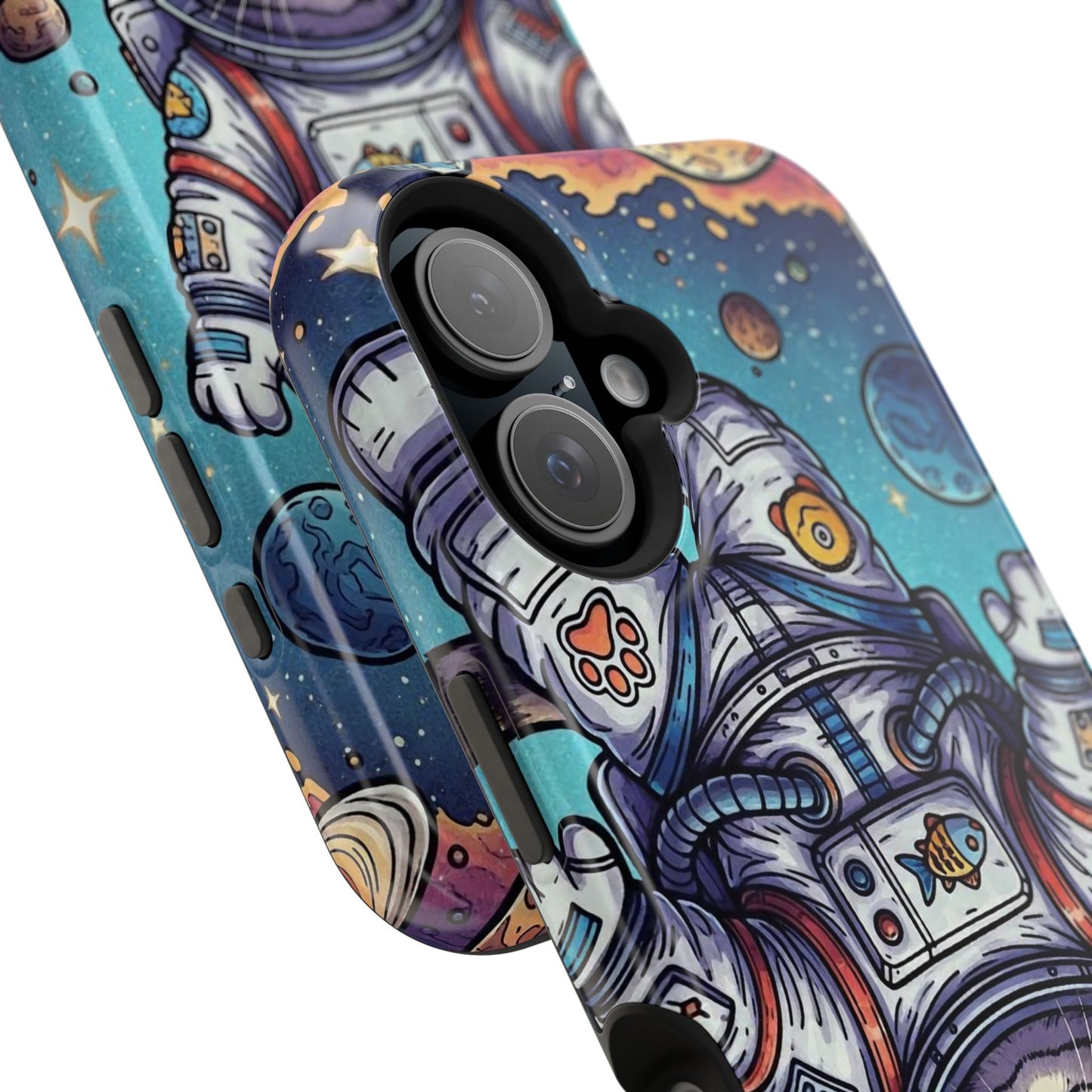 Astronaut Cat - Magnetic Phone Case