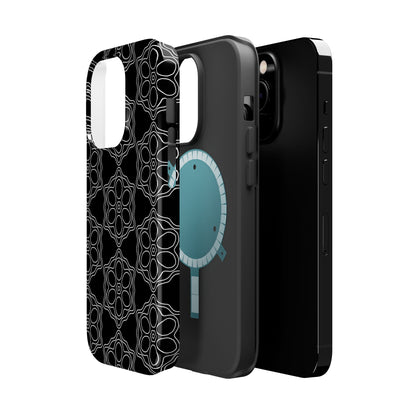Geometric Sacred Flower - Magnetic Phone Case