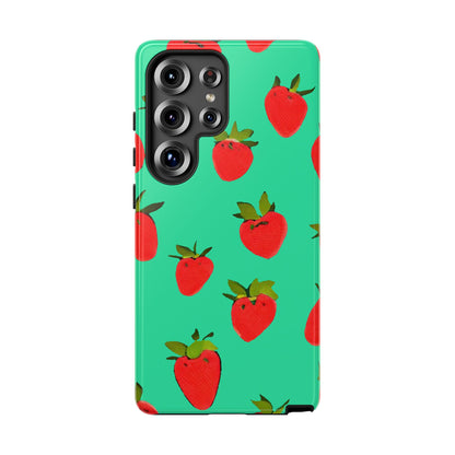 Strawberry Pattern - Phone Case