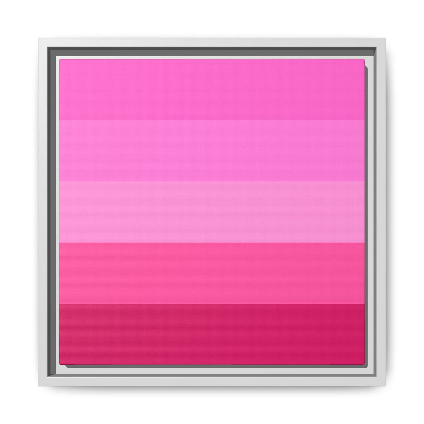 Valentine Rose Colors - Framed Canvas