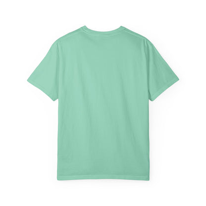 Garment-Dyed Inspirational "Brew-tiful Mornings" T-shirt, Casual Tee, Unisex Shirt, Motivational Top, Soft Cotton T-Shirt, Everyday Wear