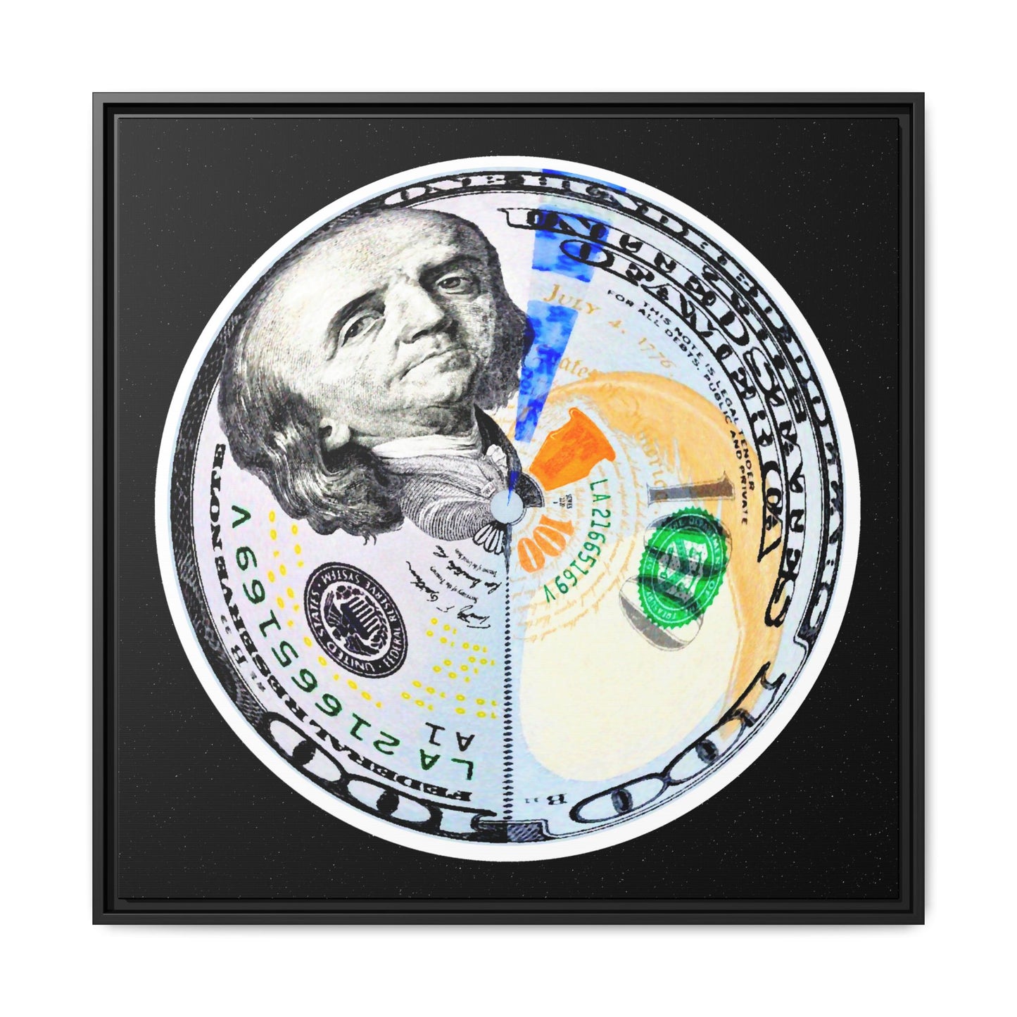 THE MOONEY - Framed Canvas