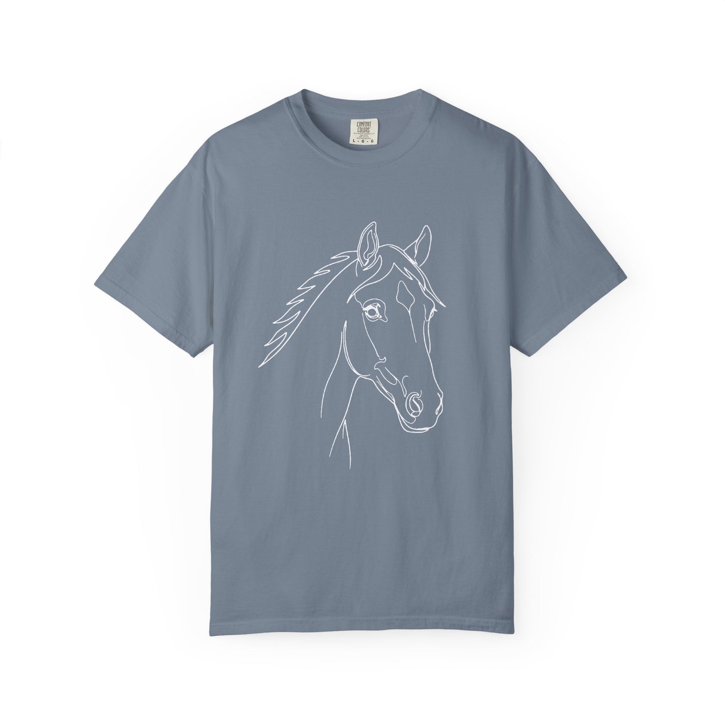 Horse Portrait Sketch - T‑Shirt