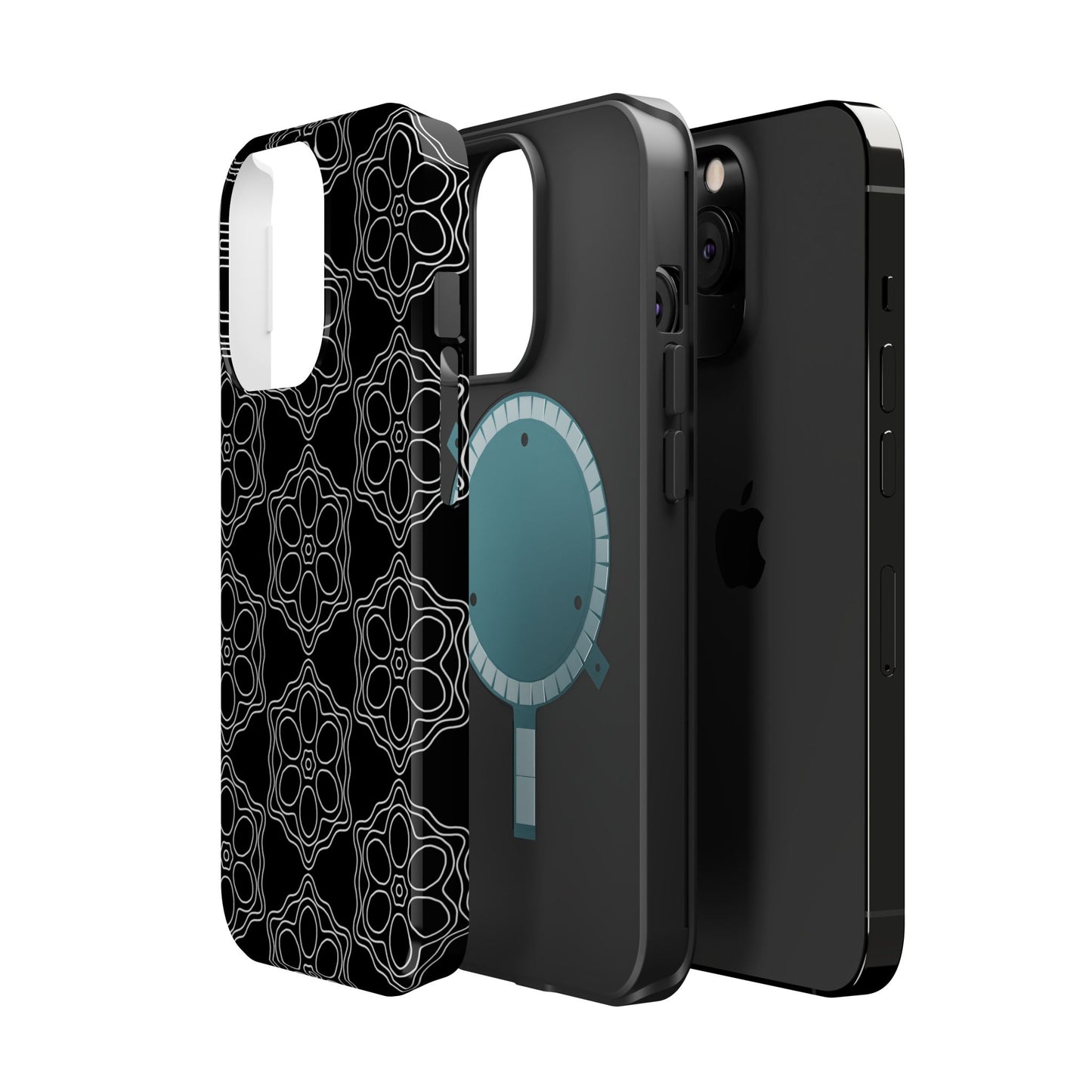 Geometric Sacred Flower - Magnetic Phone Case