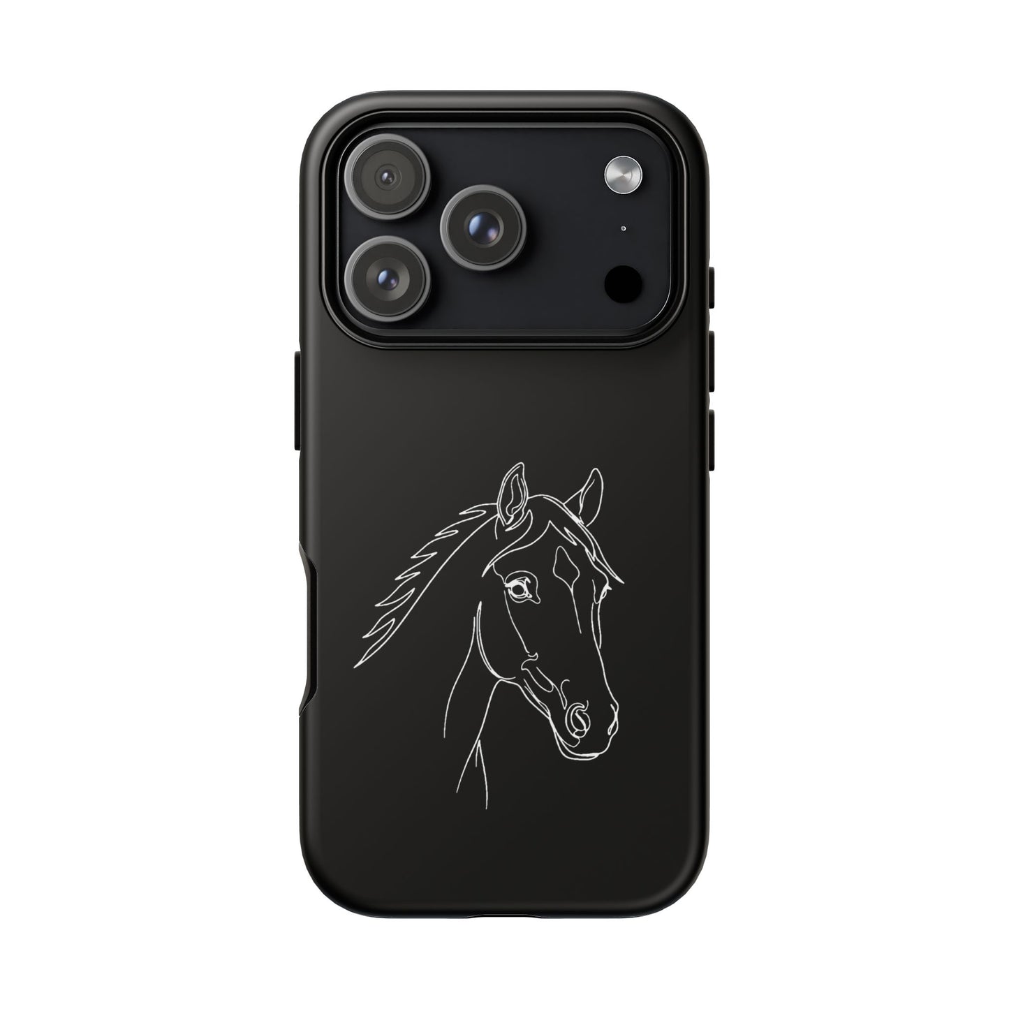 Horse Portrait Sketch - Tough Phone Case