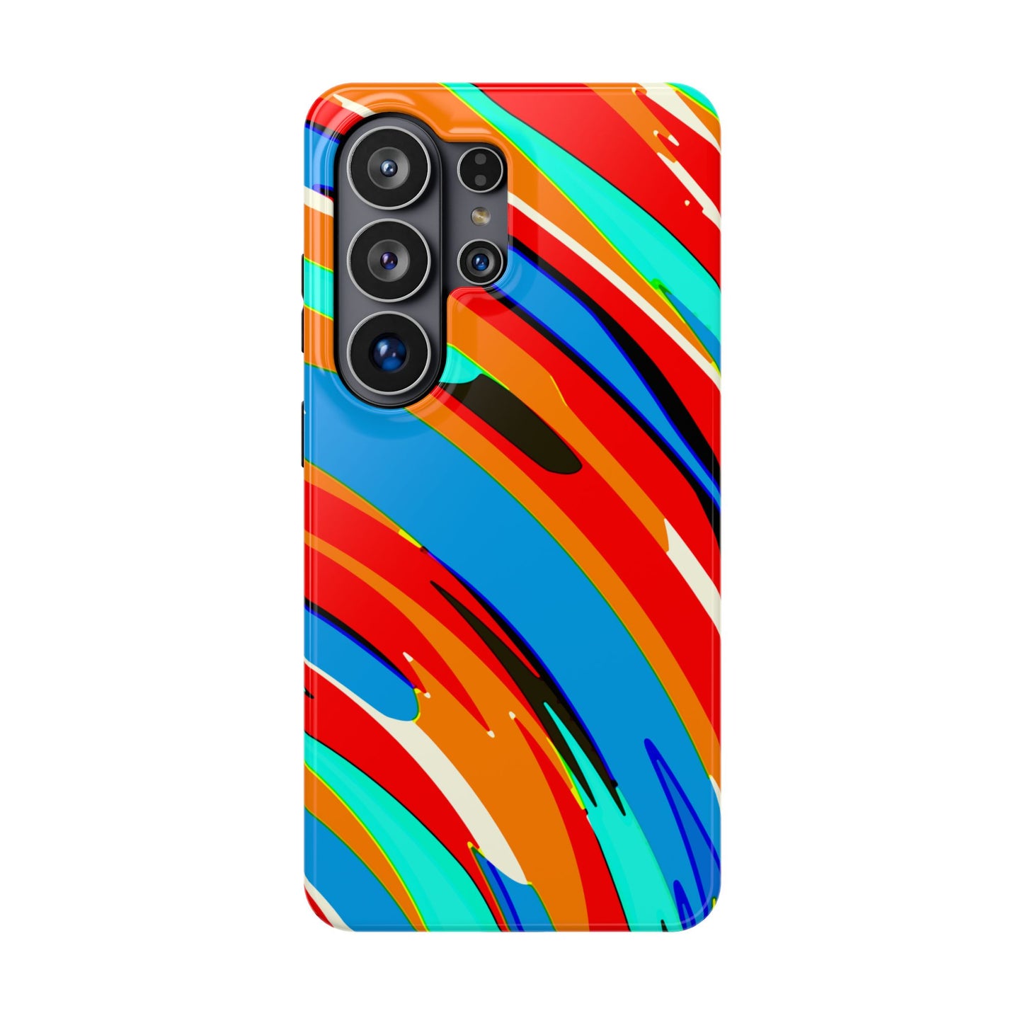 Abstract Rainbow Swirl Arc - Magnetic Phone Case