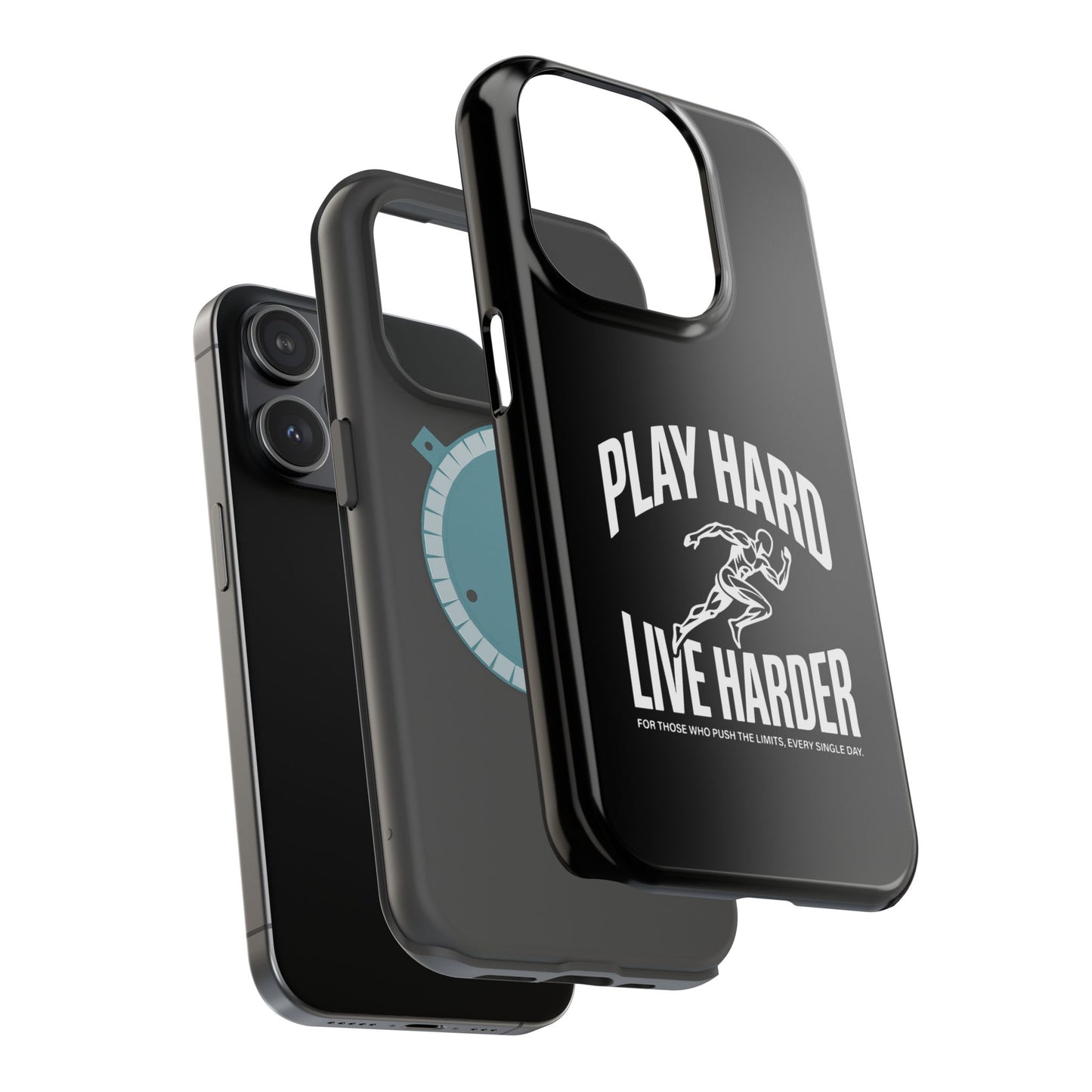 Play Hard / Live Harder - Magnetic Phone Case