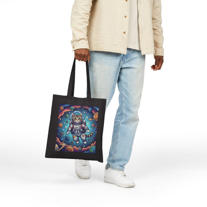 Astronaut Cat - Canvas Tote Bag