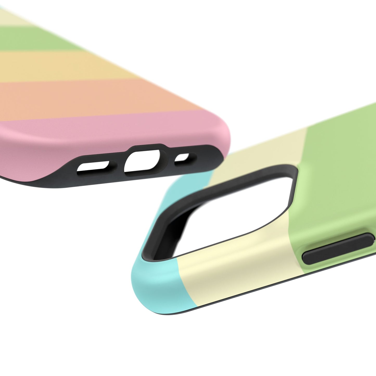 Pastel Stripes - Magnetic Phone Cover