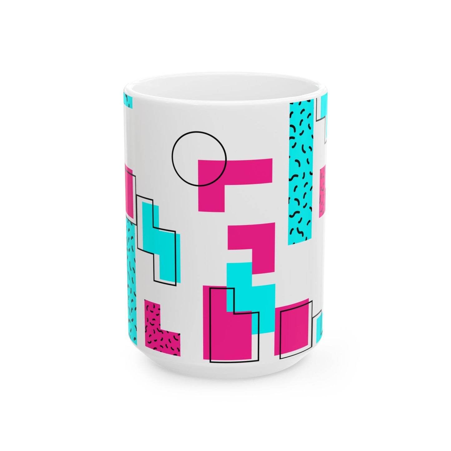 Retro Geometric Vibes - Mug