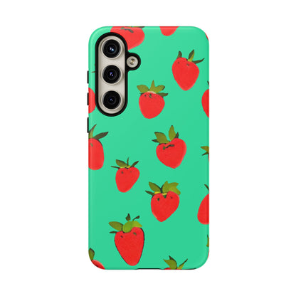 Strawberry Pattern - Phone Case