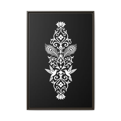 Hummingbird Soulmates - Framed Canvas