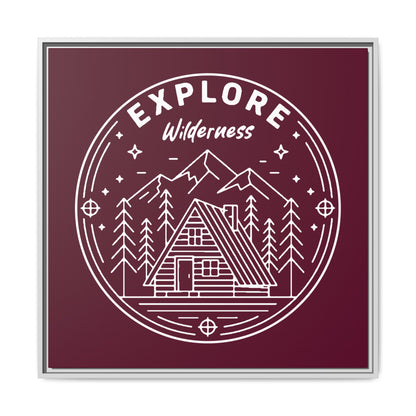 Explore Wilderness - Framed Canvas