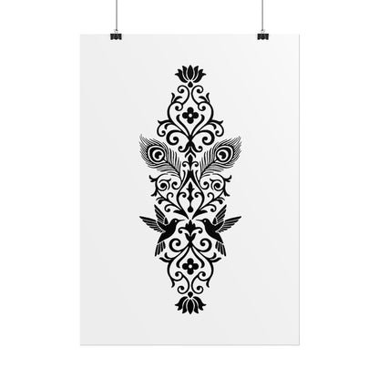 Hummingbird Soulmates - Rolled Poster