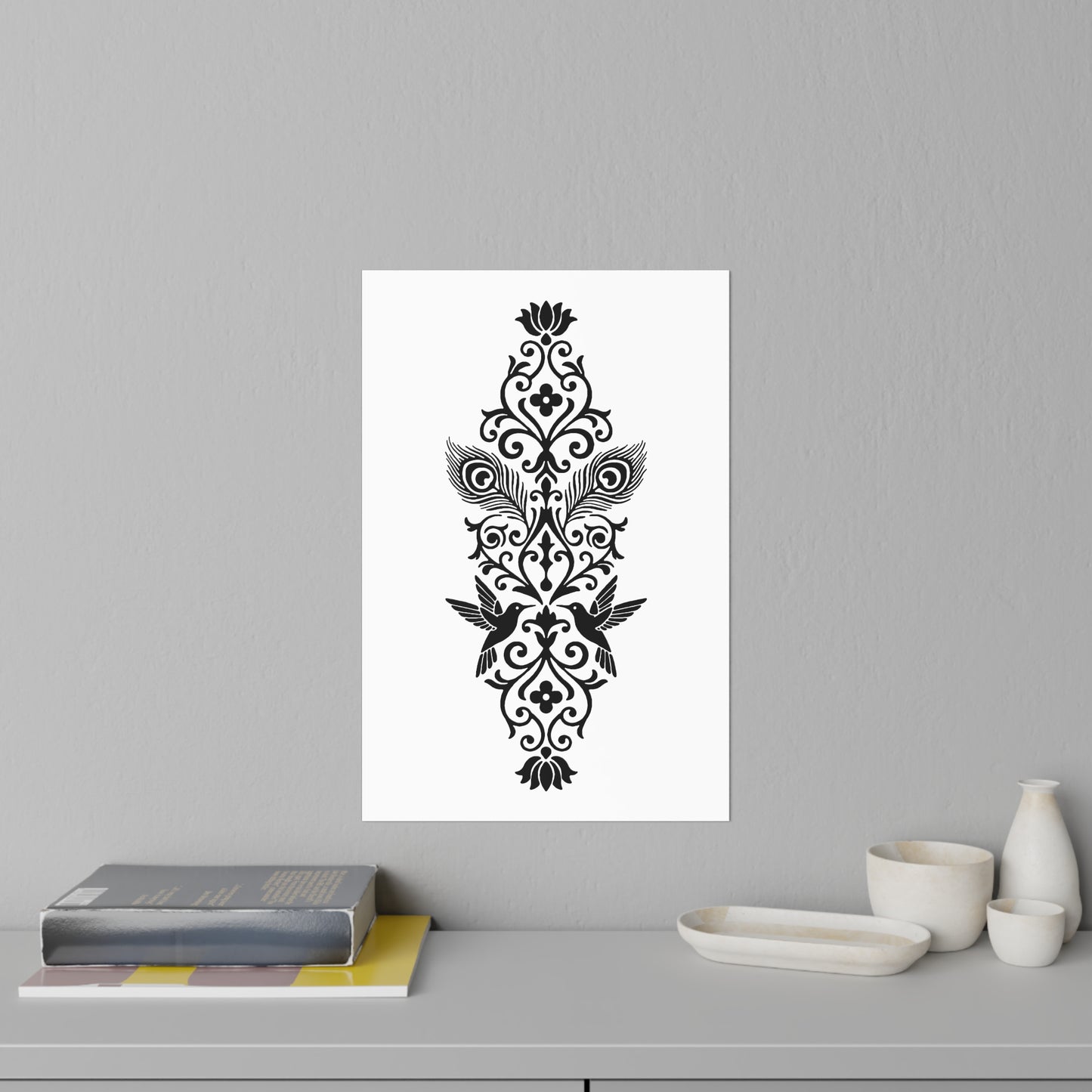 Hummingbird Soulmates - Wall Decal