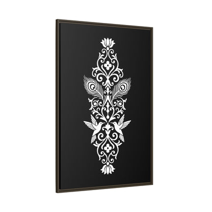 Hummingbird Soulmates - Framed Canvas