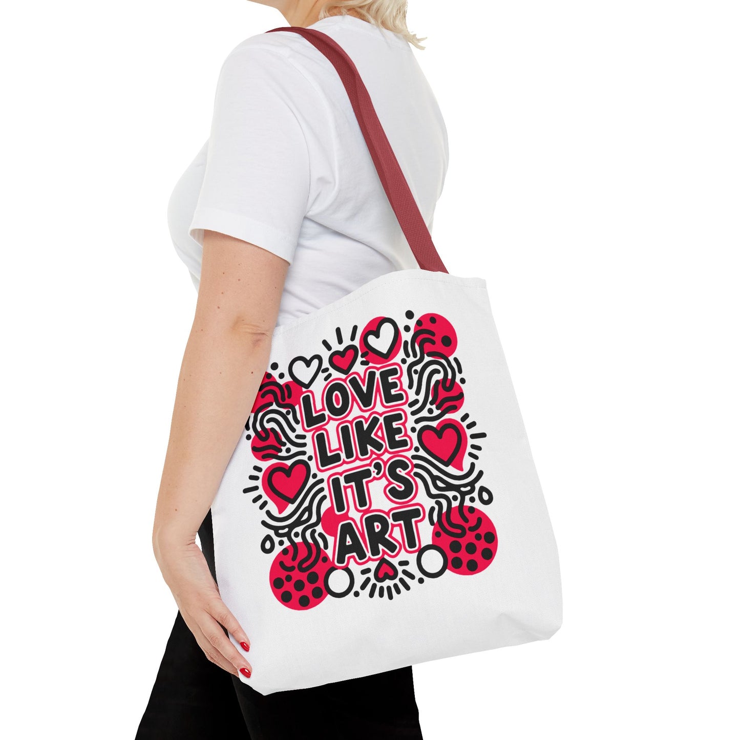 Love Like It's Art - Tote Bag