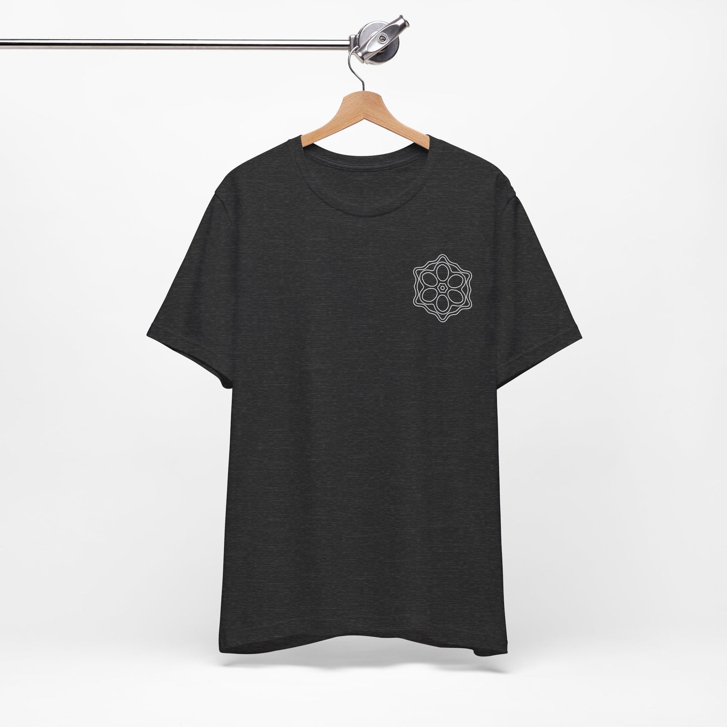 Unisex Boho Mandala Tee, Relaxed Fit Cotton Shirt, Perfect for Yoga Lovers, Meditation, Gift for Her, Vacation Wear, Everyday Comfort
