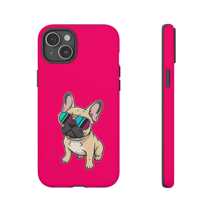 French Bulldog with Sunglasses - Phone Case