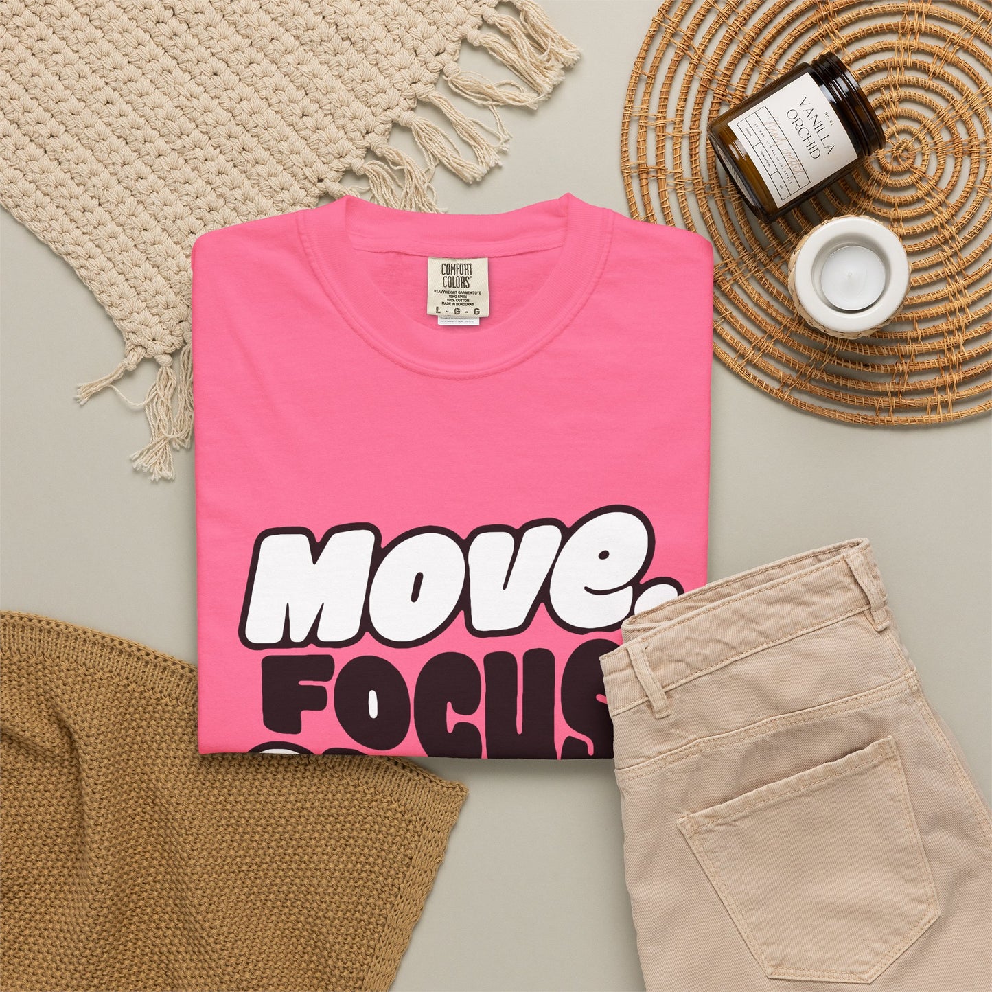 Move. Focus. Grow. Repeat. - T-Shirt
