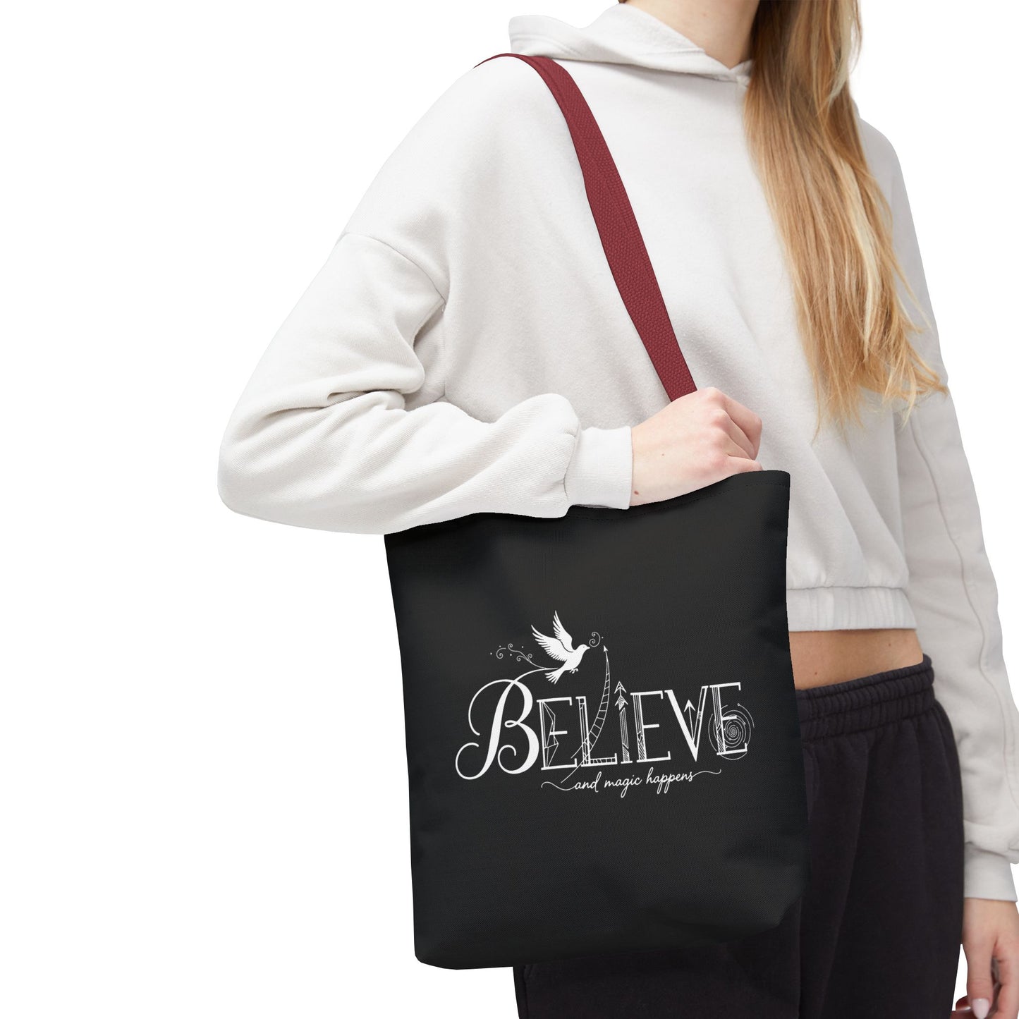Believe and Magic Happens - Tote Bag