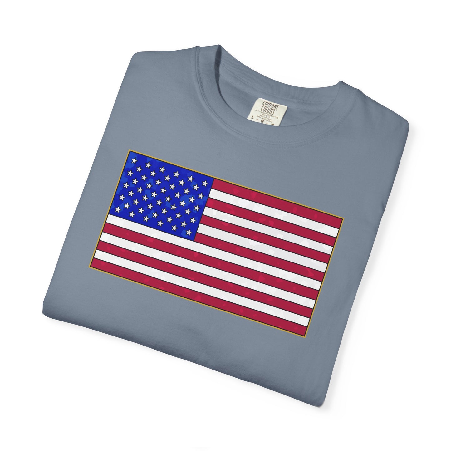 New Glory American Flag (Gold Edge Edition) - T-Shirt