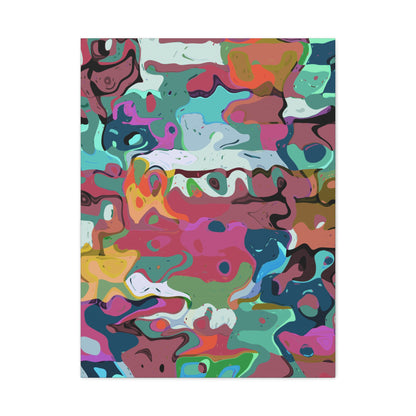Colorful Abstract Marble - Canvas