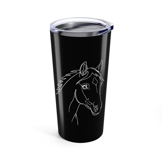 Horse Portrait Sketch - Tumbler