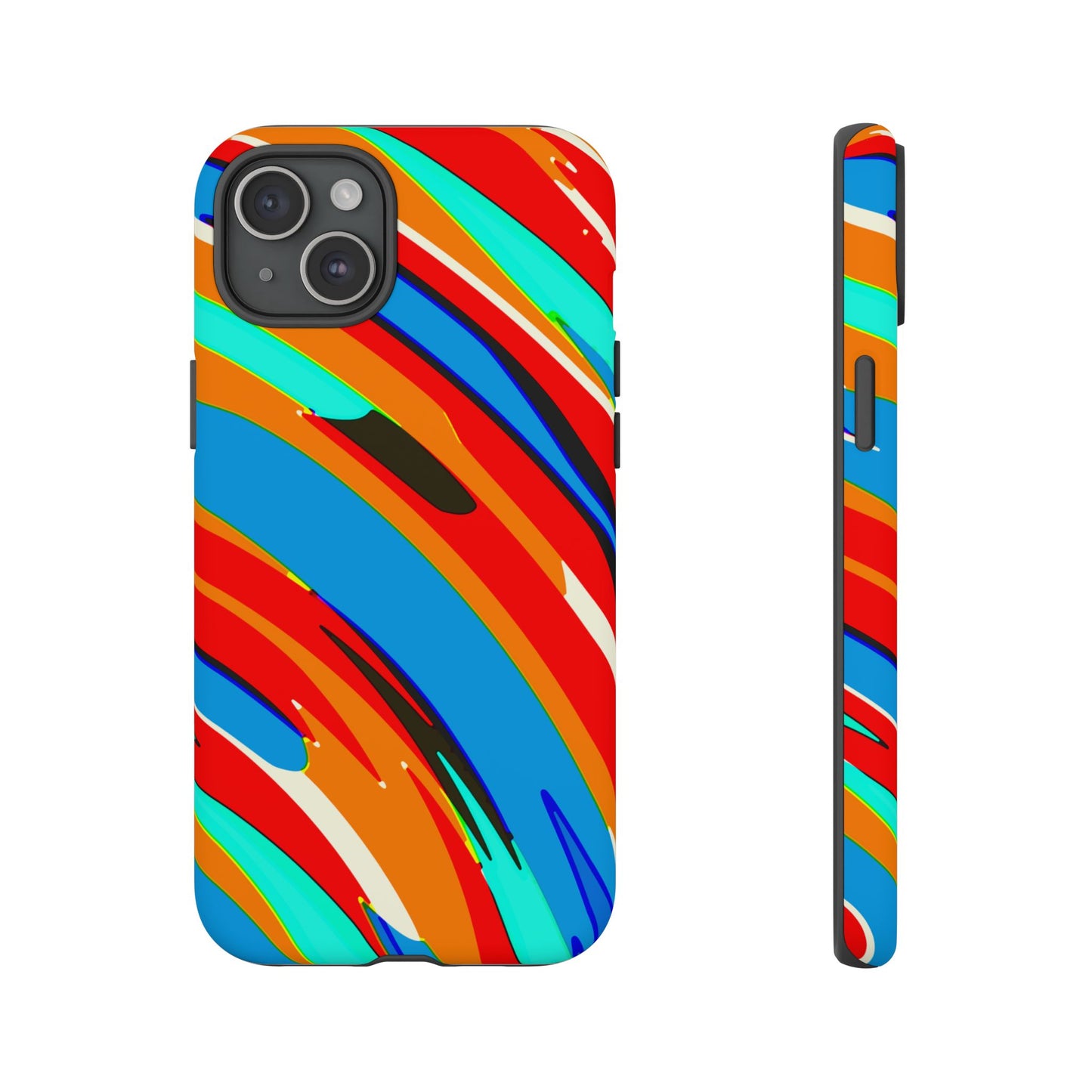 Abstract Color Swirl - Phone Case
