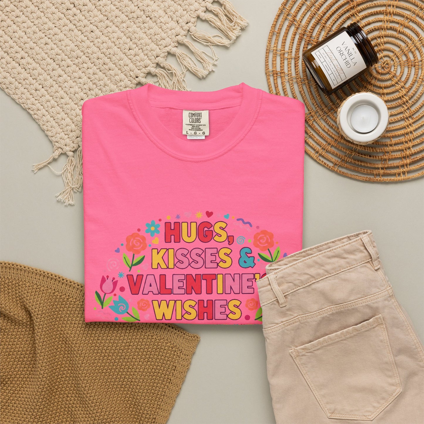 Hugs, Kisses & Valentine’s Wishes - T-Shirt