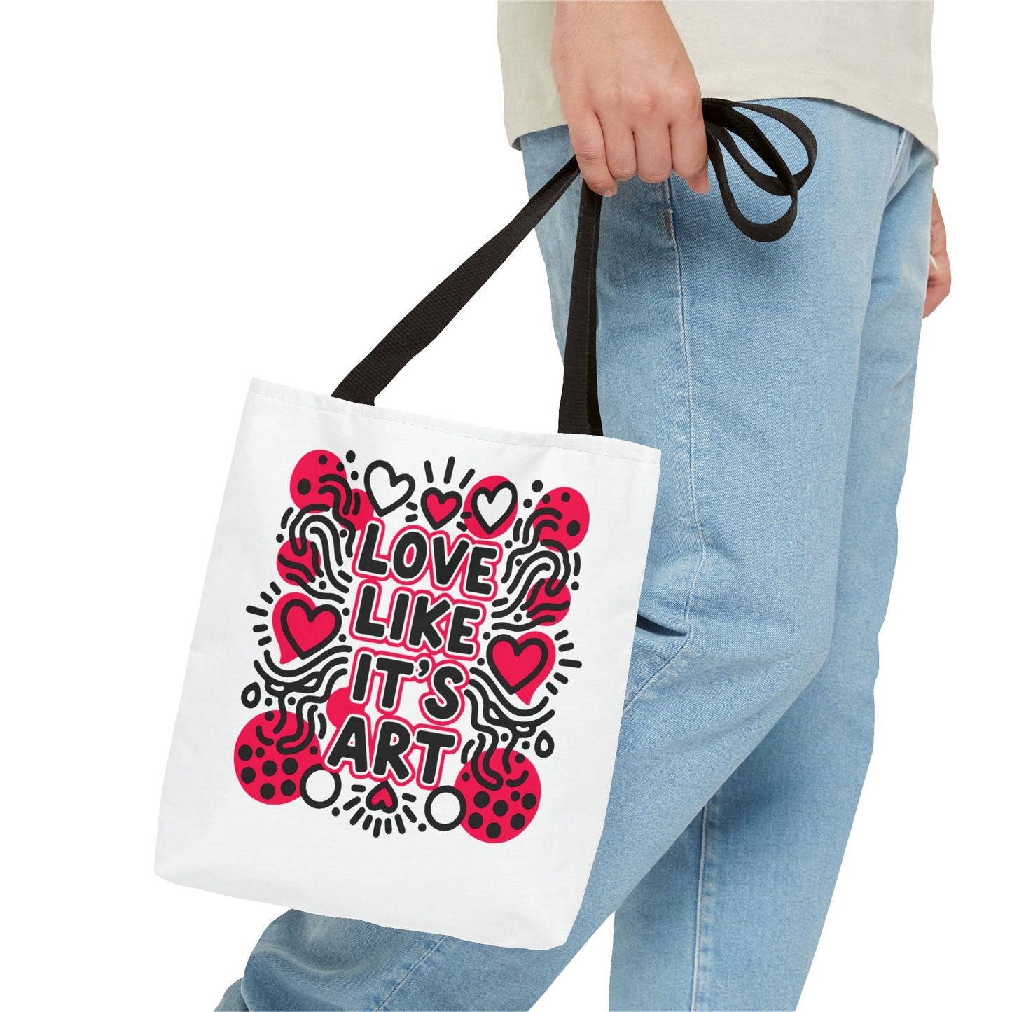 Love Like It's Art - Tote Bag
