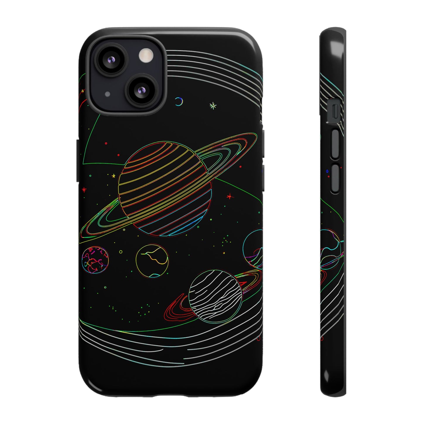 Galactic Tough Phone Case, Starry Space Protection, Unique Gift for Astronomers, Celestial Accessories, Trendy Space Lovers