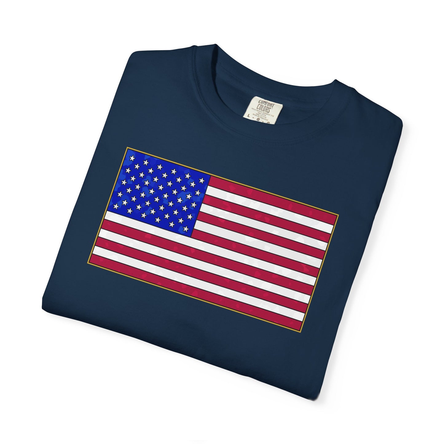New Glory American Flag (Gold Edge Edition) - T-Shirt