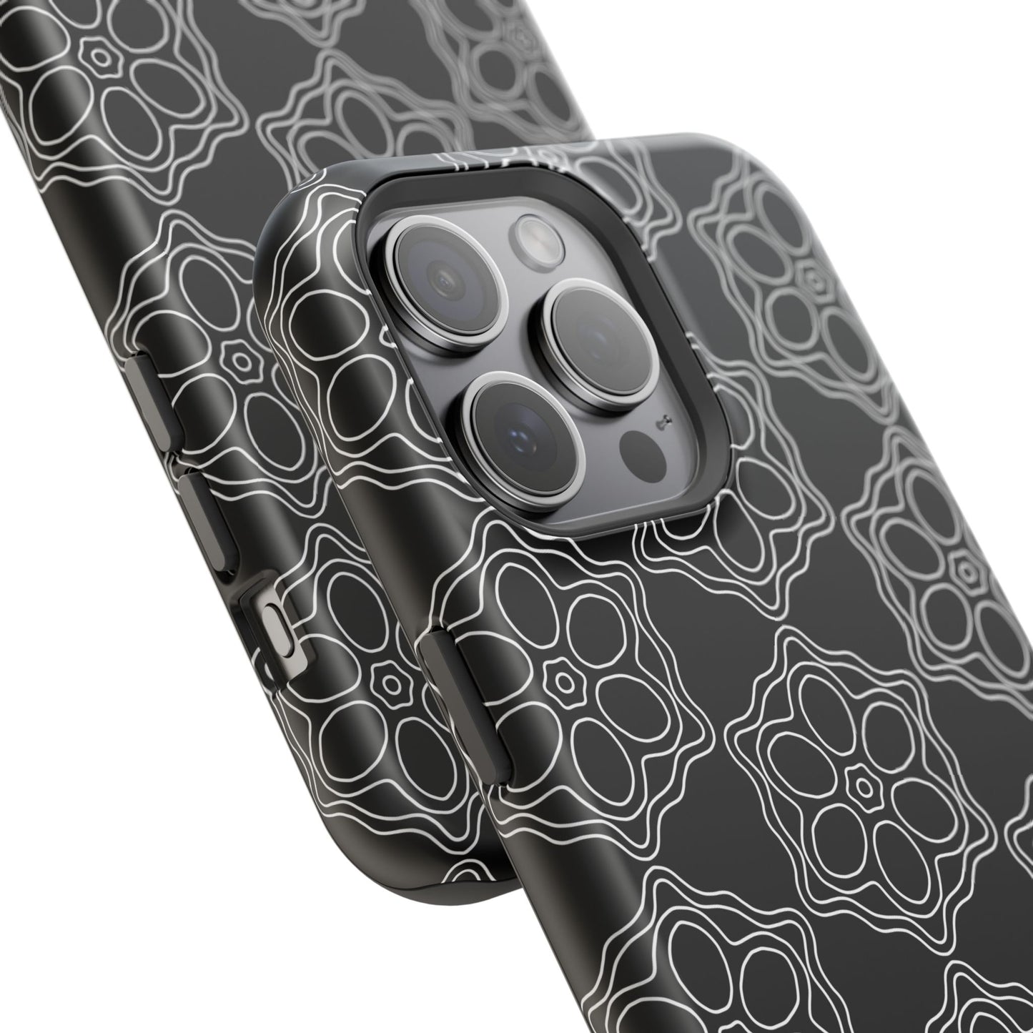 Geometric Sacred Flower - Magnetic Phone Case