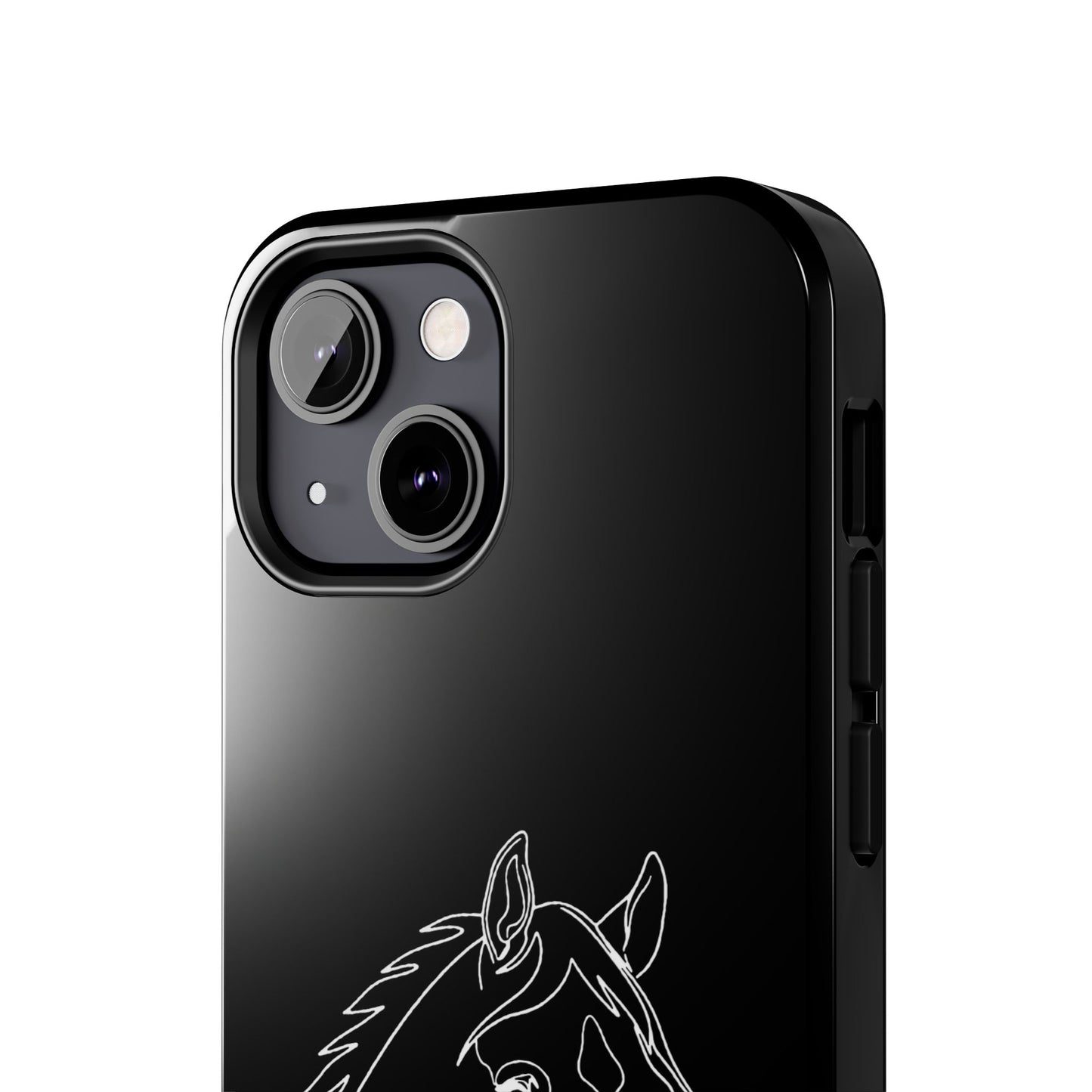 Horse Portrait Sketch - Phone Case