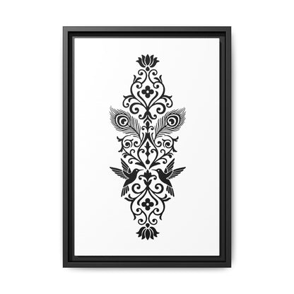 Hummingbird Soulmates - Framed Canvas