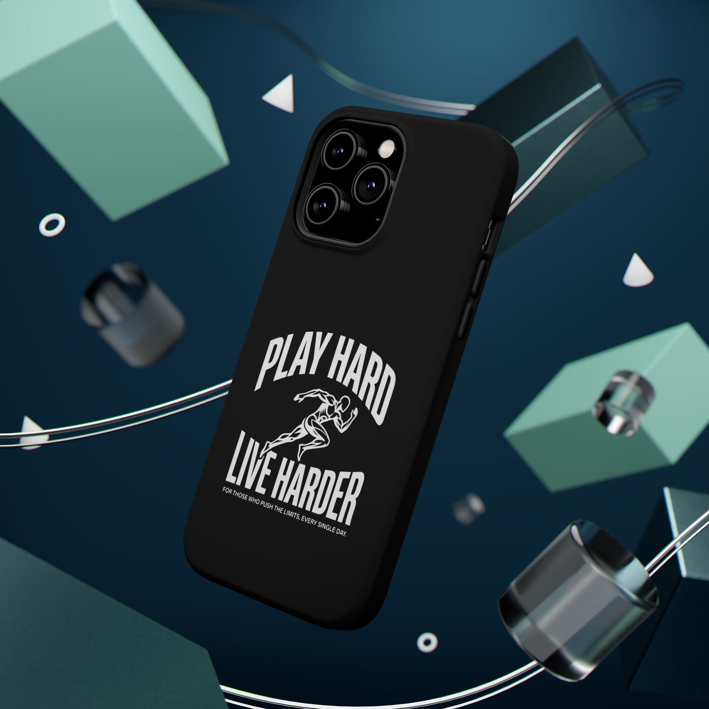 Play Hard / Live Harder - Magnetic Phone Case