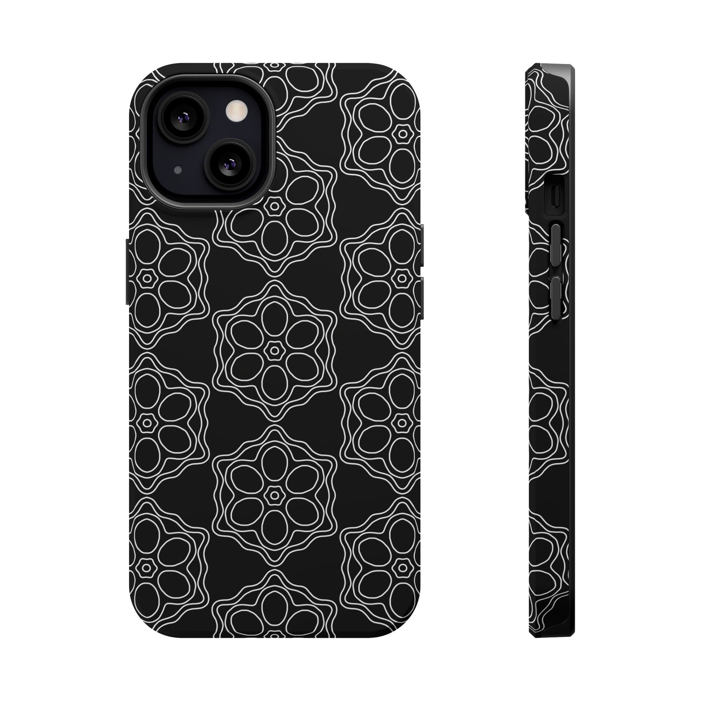 Geometric Sacred Flower - Magnetic Phone Case